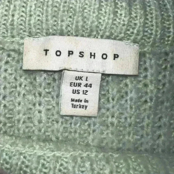 TopShop green sweater - Picture 3 of 3